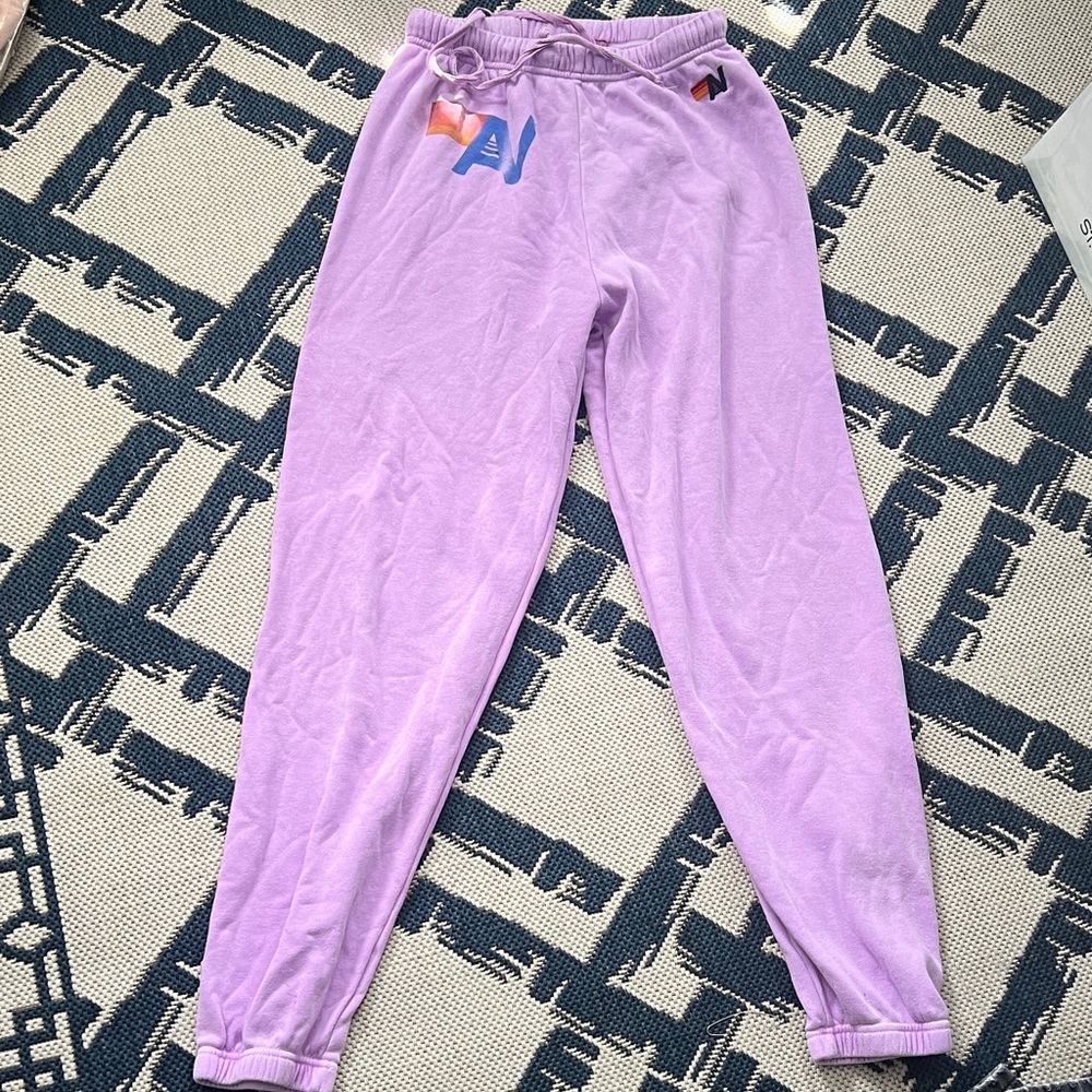 Women’s  Lavender aviator nationJogger Pants